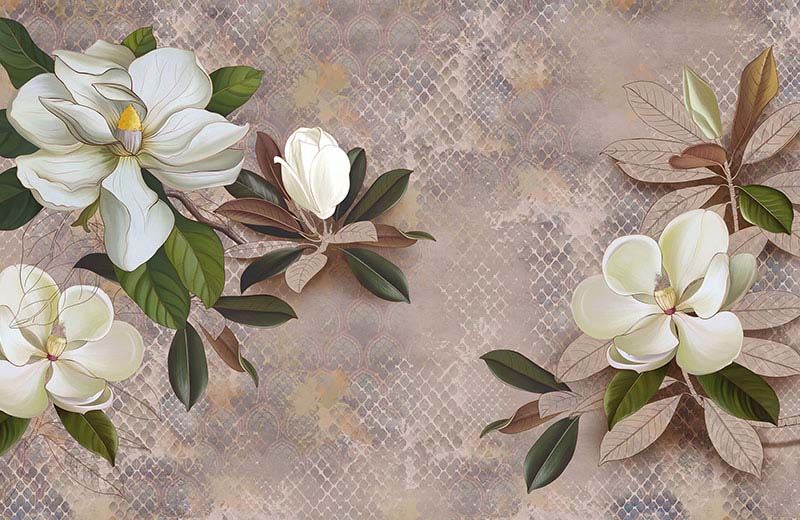 floral-murals-for-walls-design