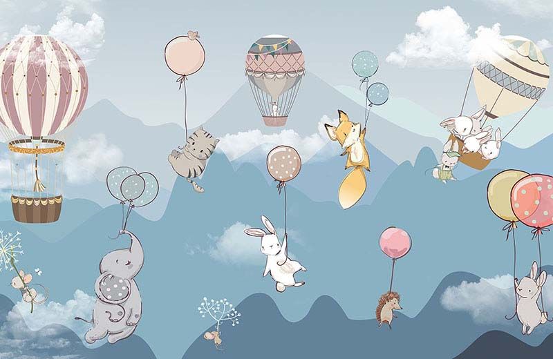 rabbit-wall-mural-design-only