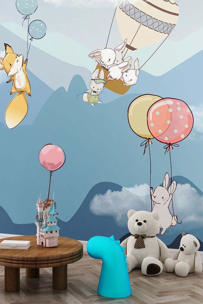 rabbit-wall-mural-tall-image