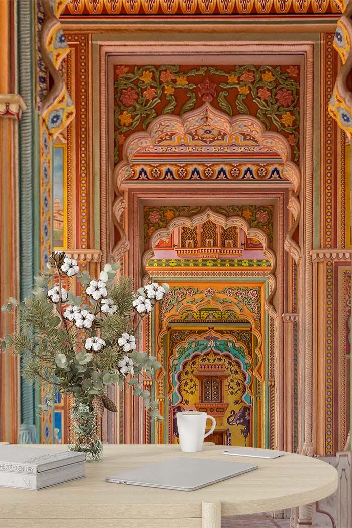 brown-patrika-gate-arch-walkway-wallpaper-wallpaper-detailed