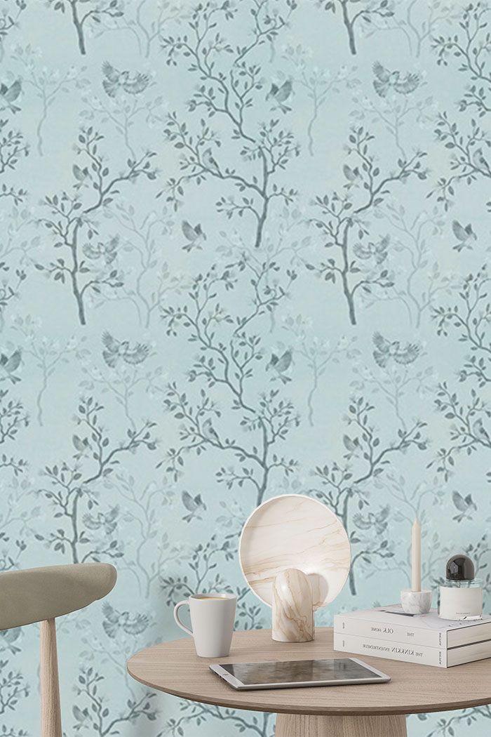 magnolia-wallpaper-on-high-wall