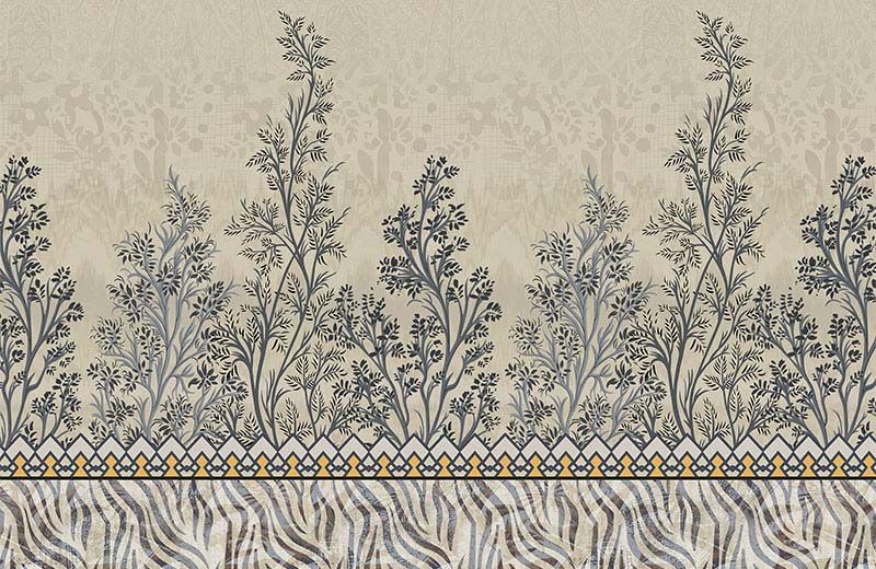 beige-sketch-leaves-chinoiserie-trees-wallpaper-wallpaper-full-view