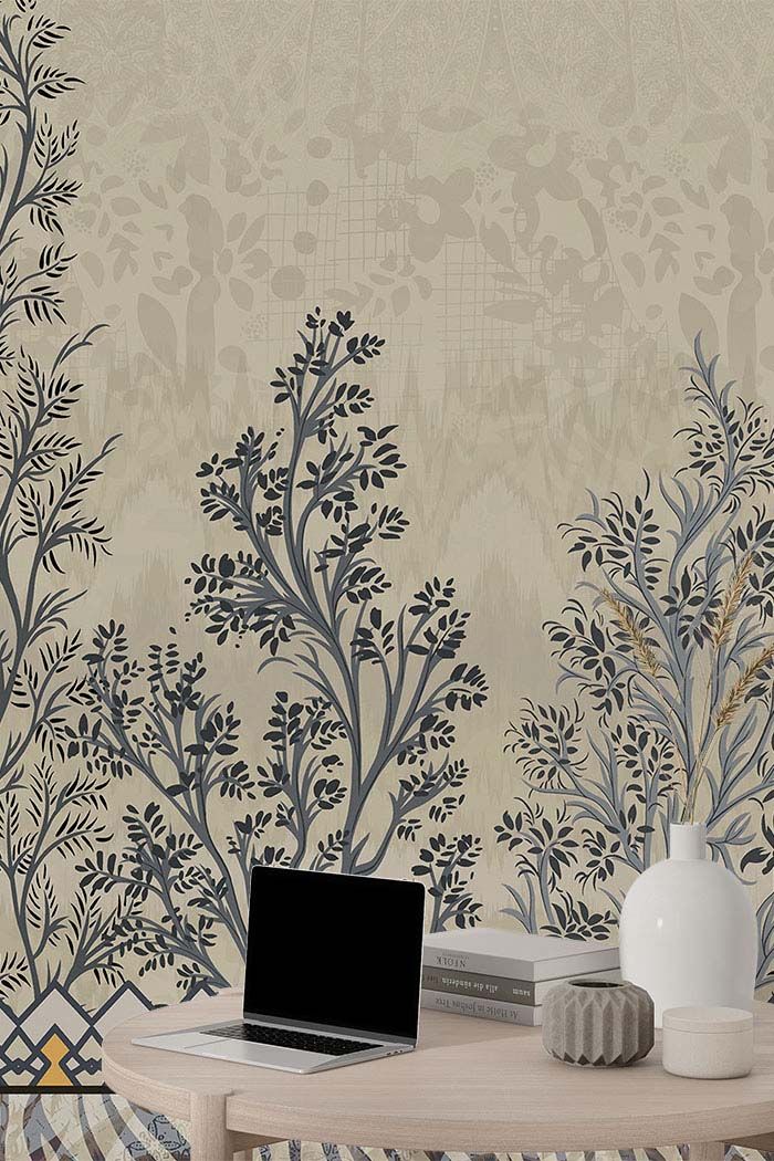 beige-sketch-leaves-chinoiserie-trees-wallpaper-wallpaper-detailed