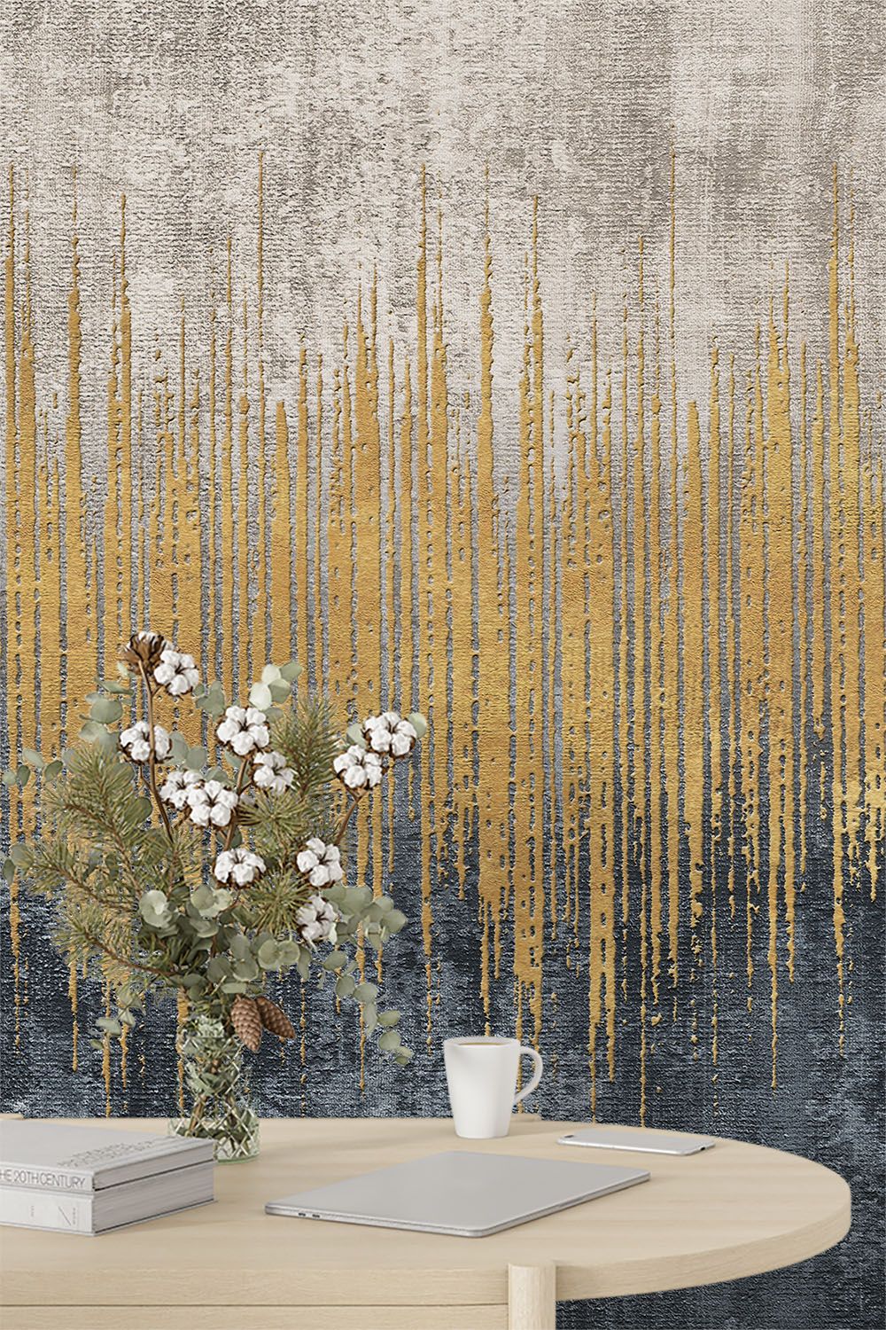 golden-brush-strokes-on-rough-surface-wallpaper-wallpaper-sample
